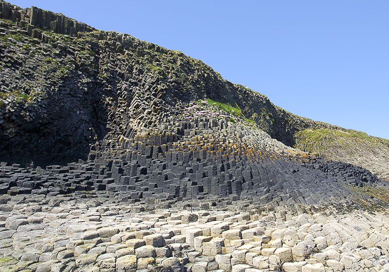 De rotsen van Staffa