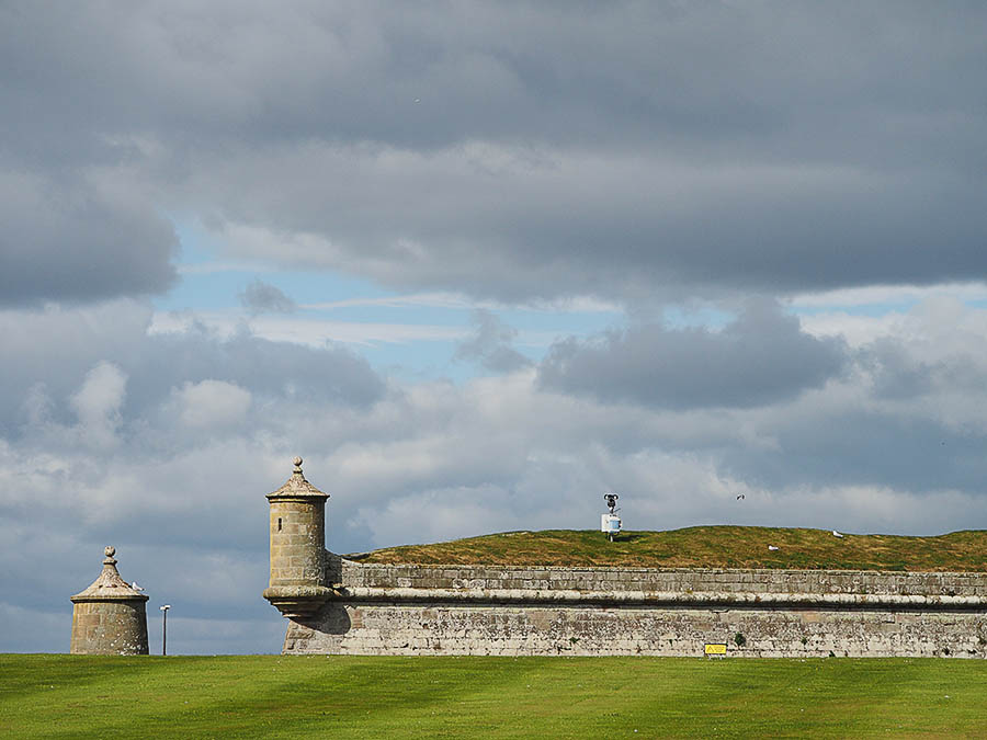 Fort George is het grootste artilleriefort in Groot-Brittanië. 
