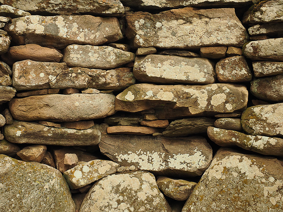 Alle stenen van de graven zijn gemerkt met ronde inscripties, de reden is onbekend