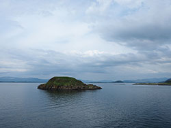 eilandje op de route Oban-Mull