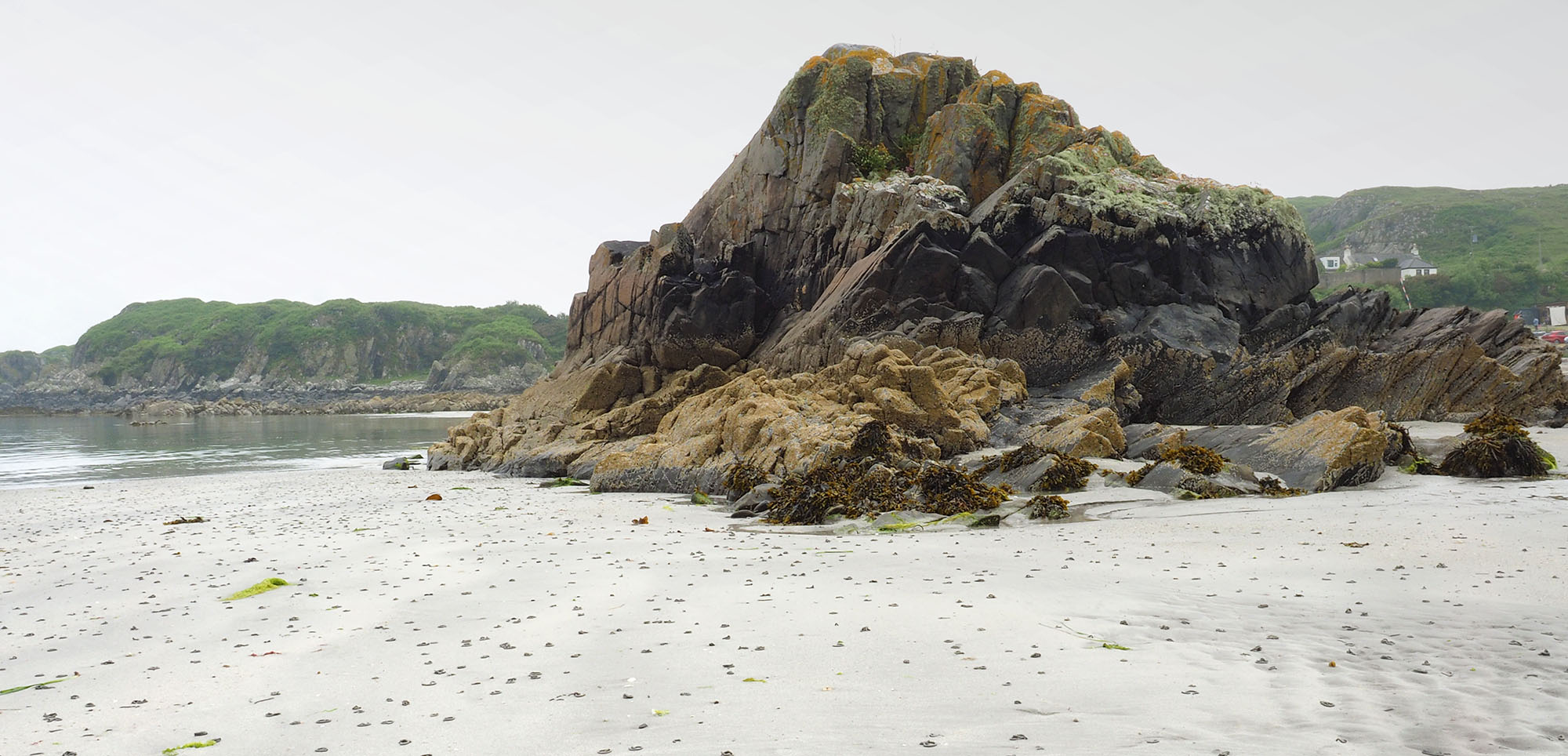 Knockvologan Beach - machair